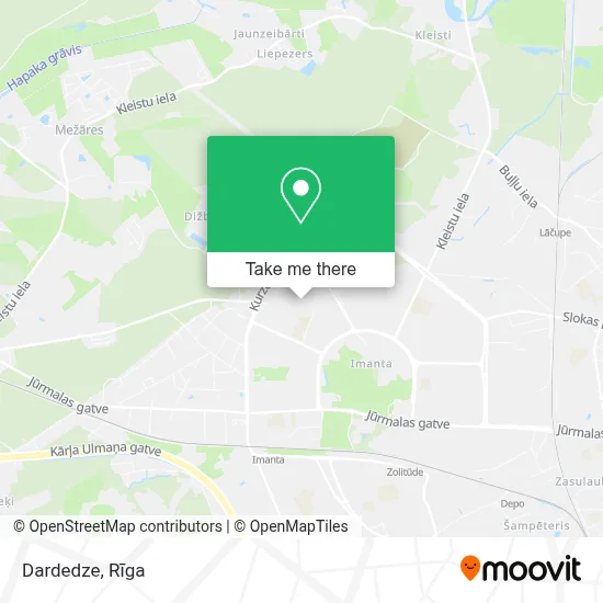 Dardedze map