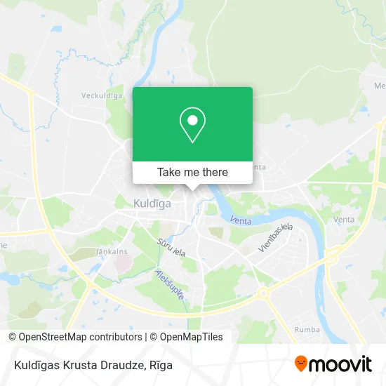 Kuldīgas Krusta Draudze map
