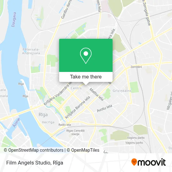 Film Angels Studio map