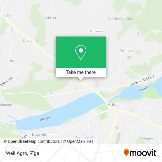 Well Agro map