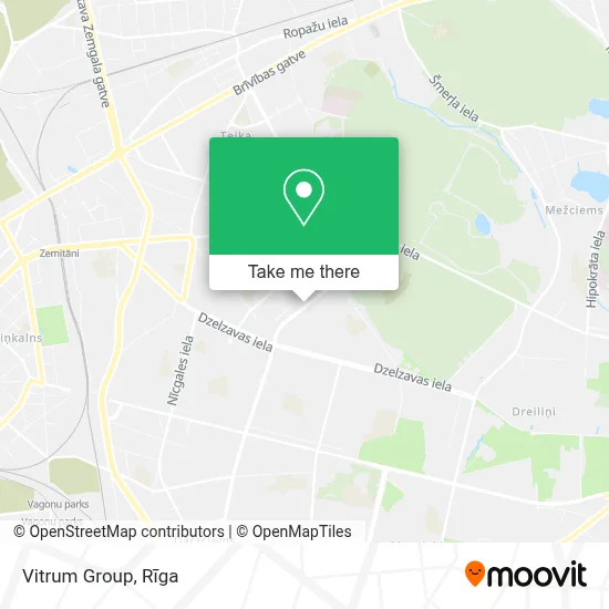 Vitrum Group map
