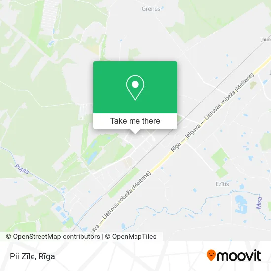 Pii Zīle map
