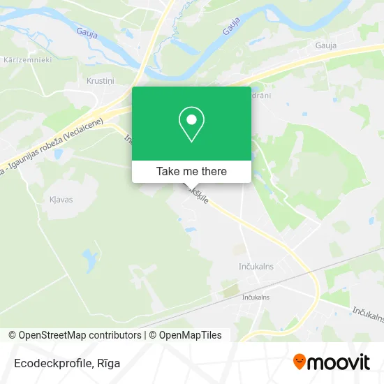 Ecodeckprofile map