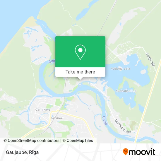 Gaujaupe map