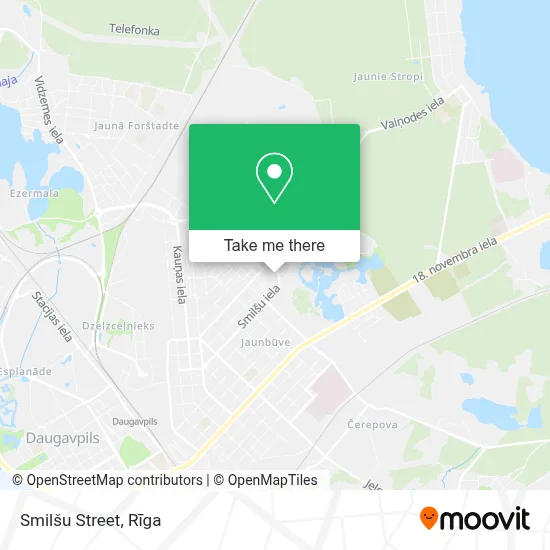 Smilšu Street map
