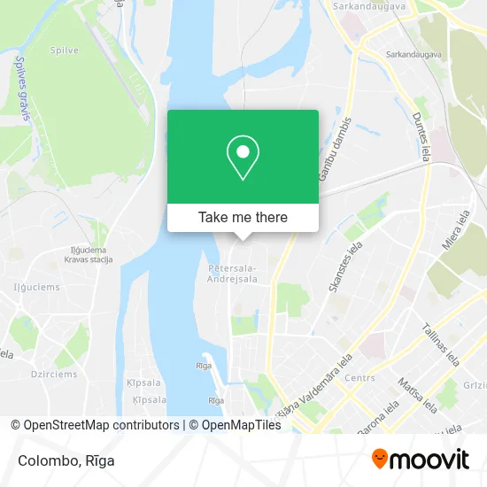 Colombo map