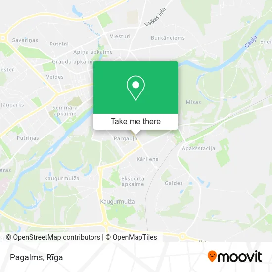 Pagalms map