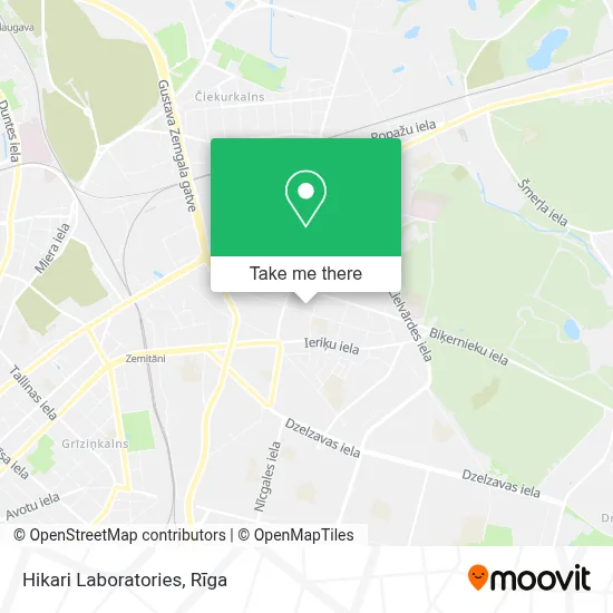 Hikari Laboratories map