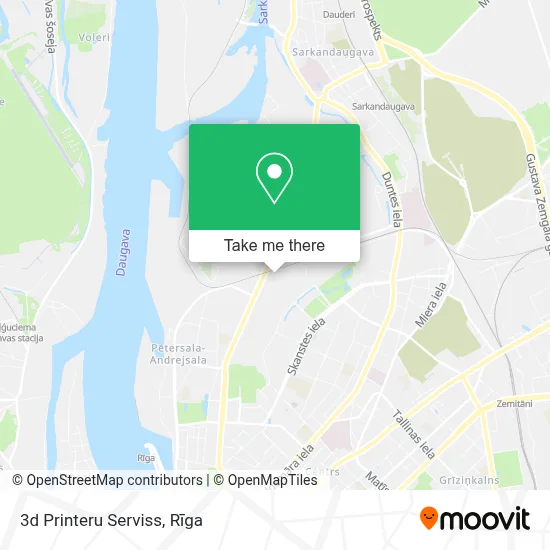 3d Printeru Serviss map