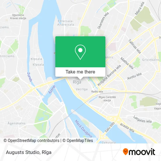 Augusts Studio map