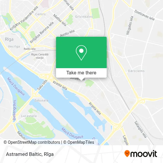 Astramed Baltic map
