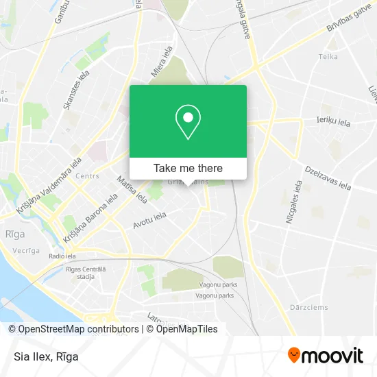 Sia Ilex map