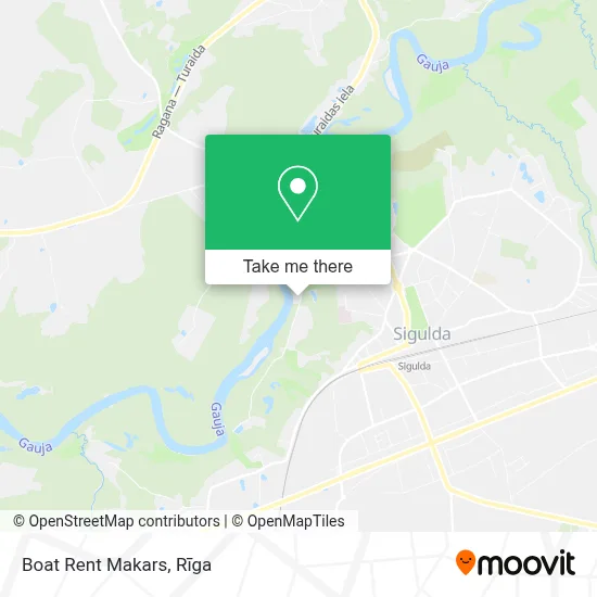 Boat Rent Makars map