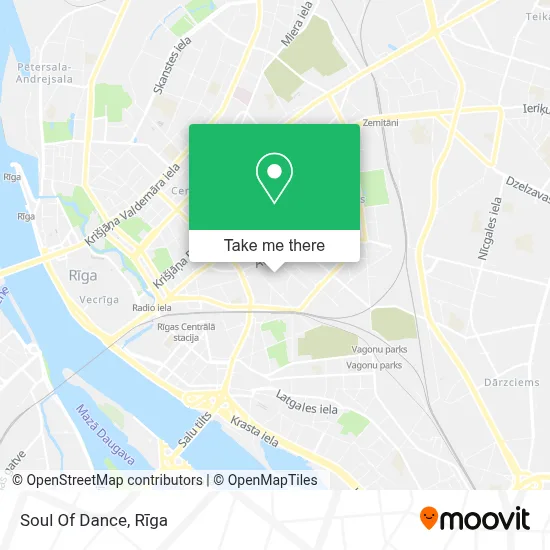 Soul Of Dance map
