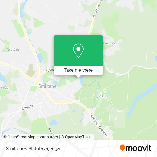 Smiltenes Slidotava map