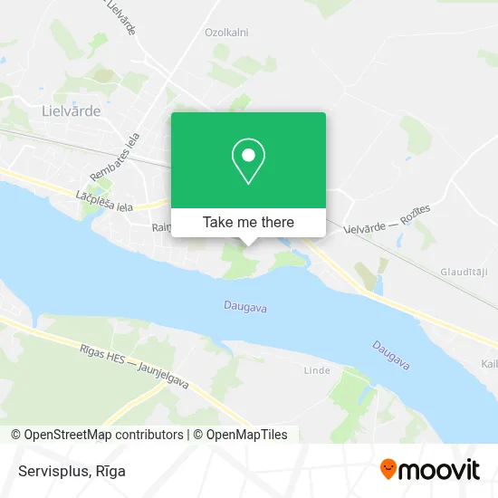 Servisplus map