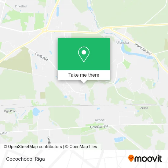 Cocochoco map