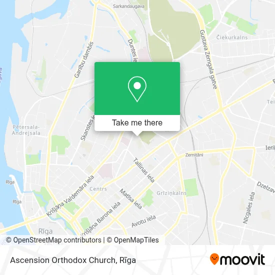 Ascension Orthodox Church map