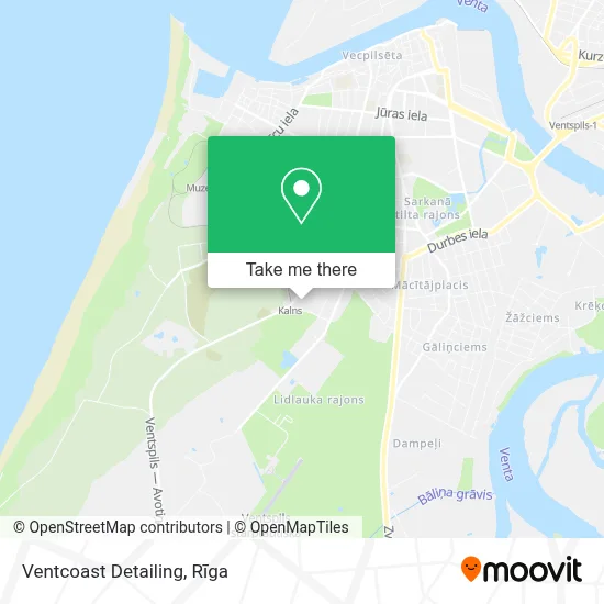 Ventcoast Detailing map