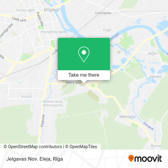 Jelgavas Nov. Eleja map