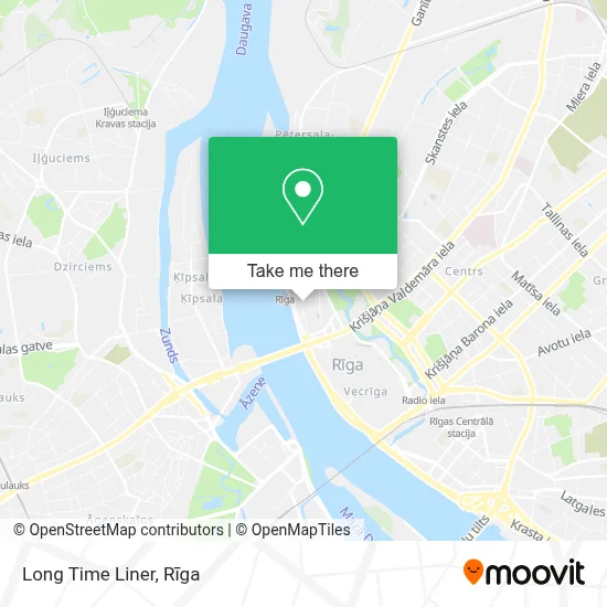 Long Time Liner map
