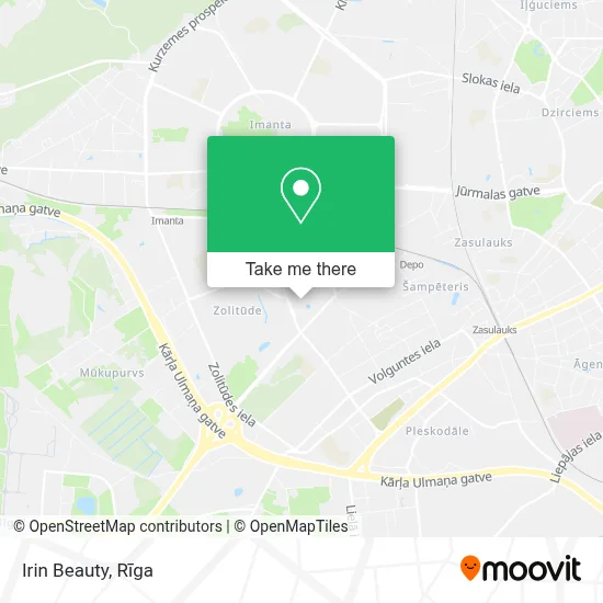 Irin Beauty map