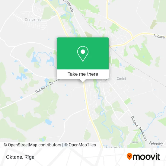 Oktans map