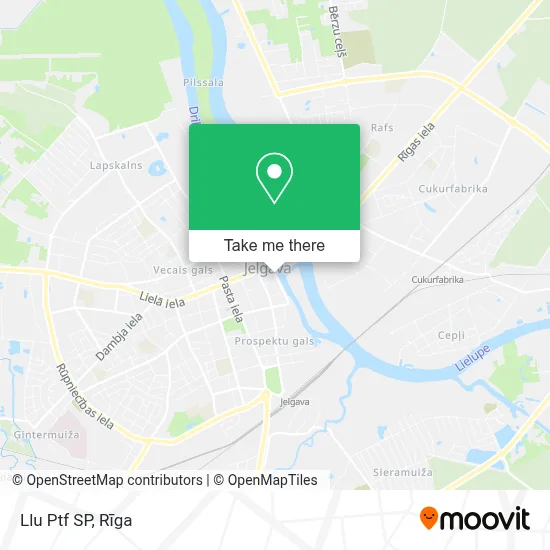 Llu Ptf SP map