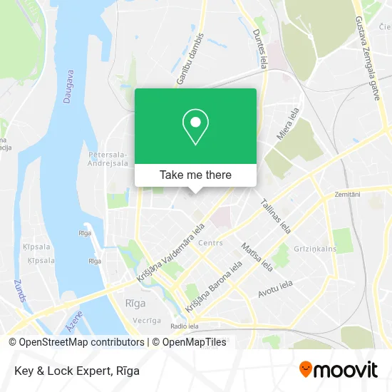 Key & Lock Expert map