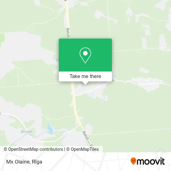Mx Olaine map