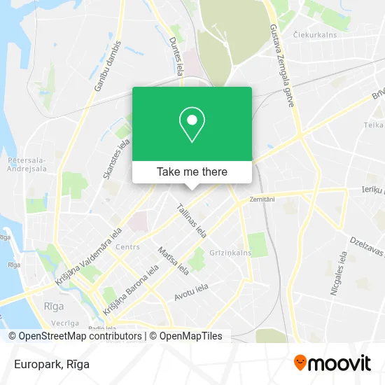 Europark map