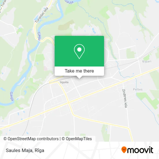 Saules Maja map