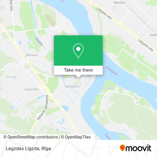 Legzdas Ligzda map