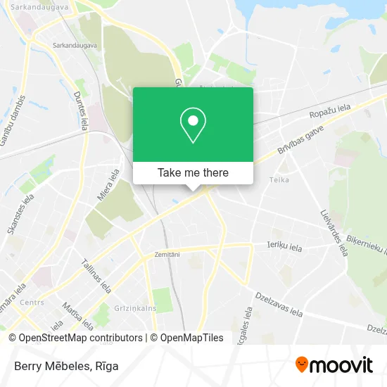 Berry Mēbeles map
