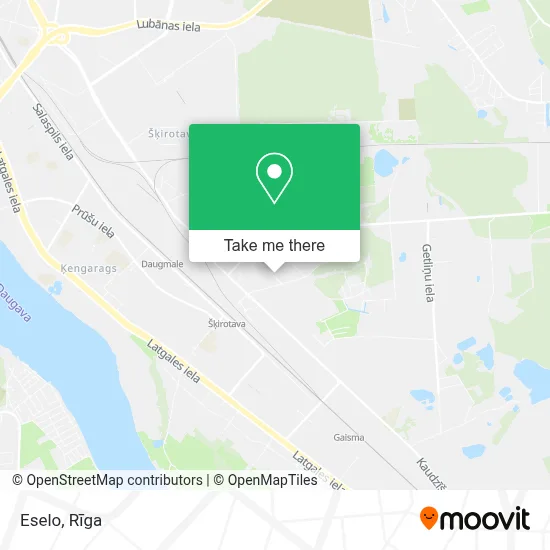Eselo map