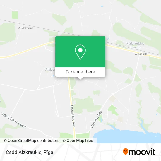 Csdd Aizkraukle map