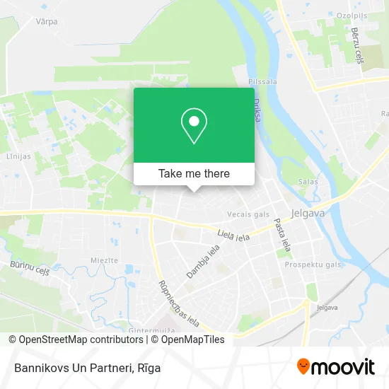 Bannikovs Un Partneri map