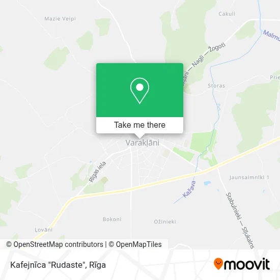 Kafejnīca "Rudaste" map