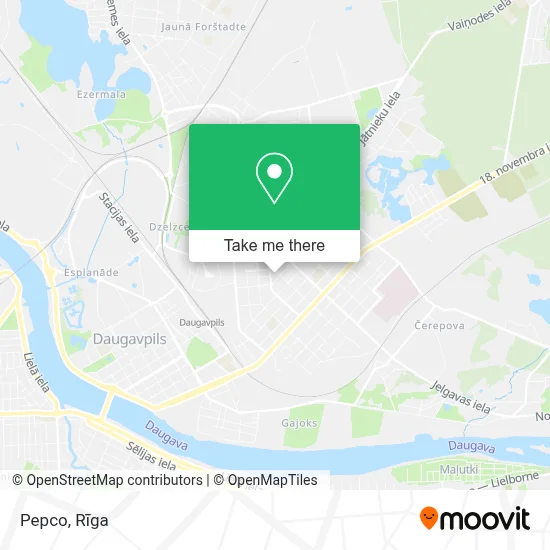 Pepco map