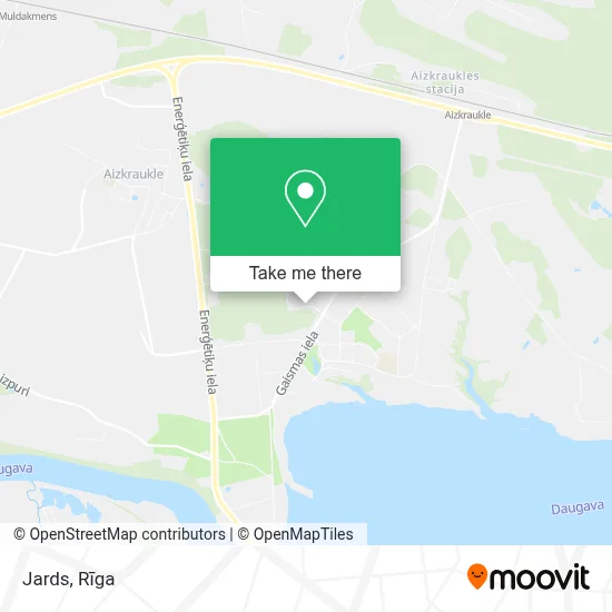 Jards map