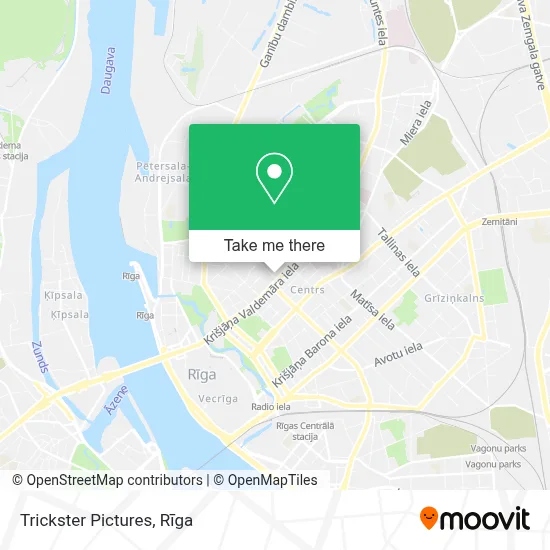 Trickster Pictures map