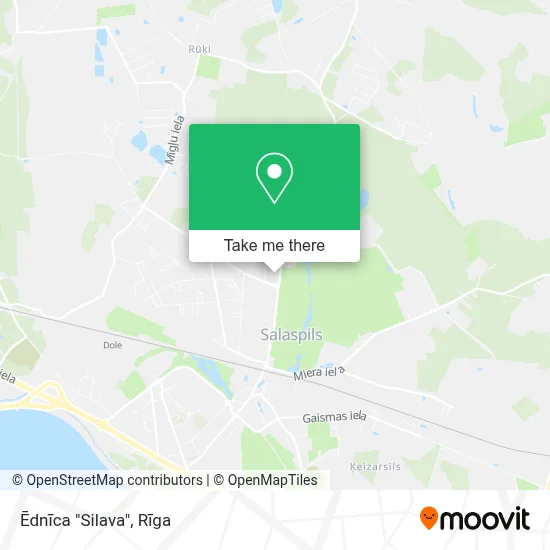 Ēdnīca "Silava" map