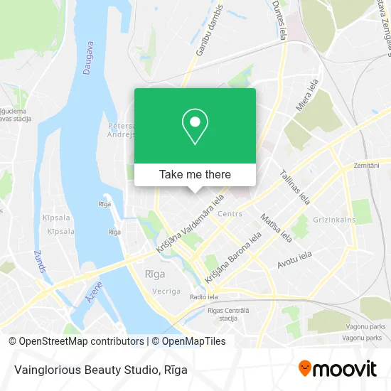 Vainglorious Beauty Studio map