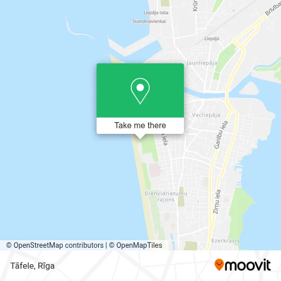 Tāfele map