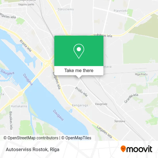 Autoserviss Rostok map