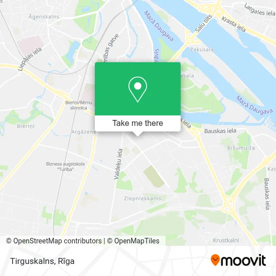 Tirguskalns map