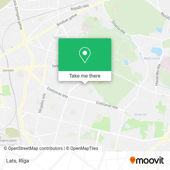Lats map
