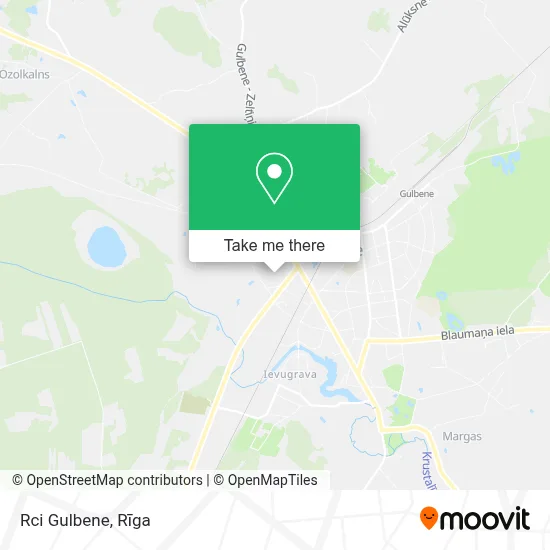 Rci Gulbene map