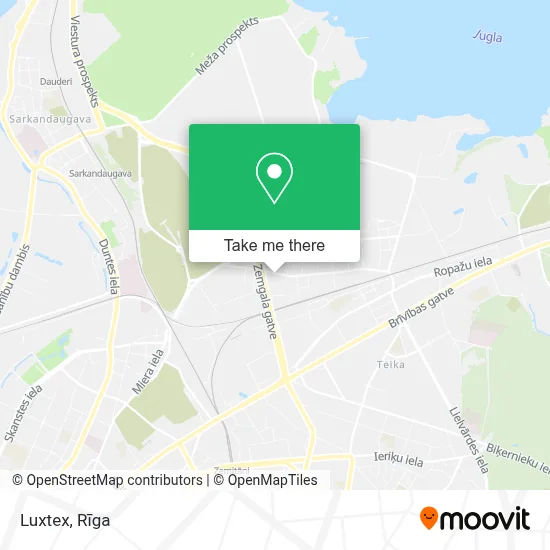Luxtex map