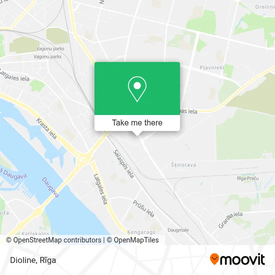 Dioline map